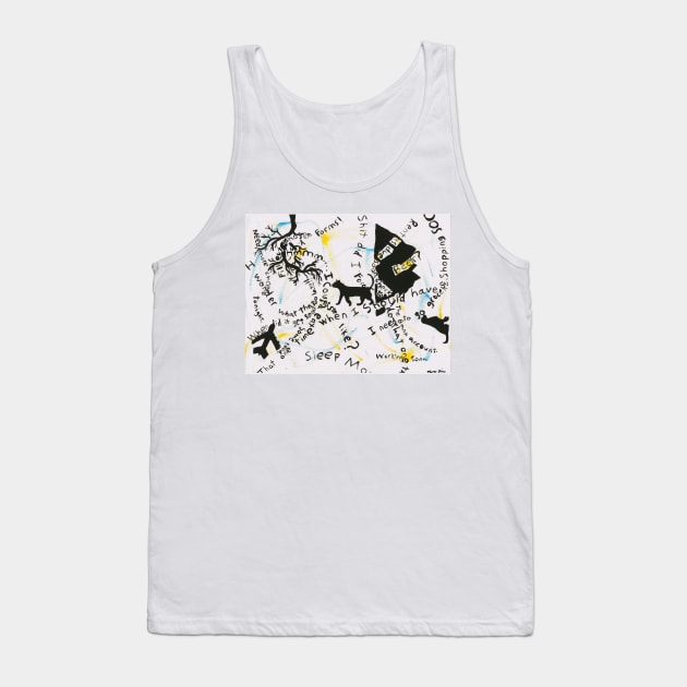 Busy Mind Tank Top by tomprice